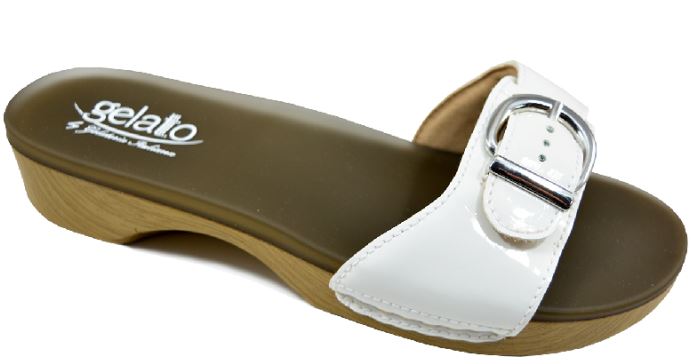 ZOCCOLO SOLE MIO WHITE CON PLANTARE IN GEL 41-42 - Gruppofarmastore.it