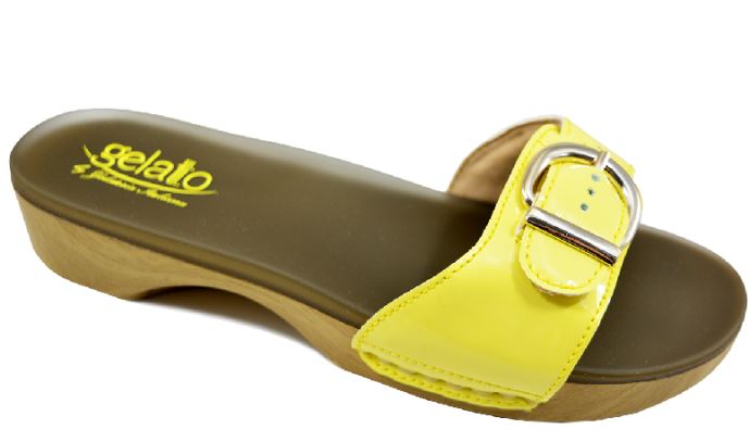 ZOCCOLO SOLE MIO YELLOW CON PLANTARE IN GEL 35-36 - Gruppofarmastore.it