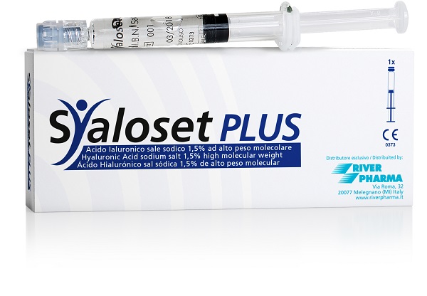 SIRINGA INTRA-ARTICOLARE SYALOSET PLUS ACIDO IALURONICO SALE SODICO 1,5% AD ALTO PESO MOLECOLARE 4 ML - Gruppofarmastore.it