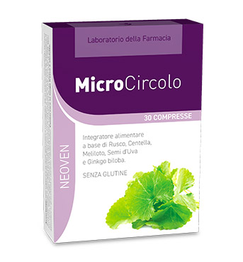 LABORATORIO DELLA FARMACIA MICROCIRCOLO 30 COMPRESSE LINEA NEOVEN - Gruppofarmastore.it