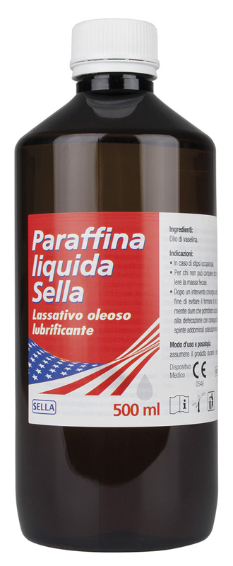 PARAFFINA LIQUIDA MD LASSATIVO 500 ML SELLA - Gruppofarmastore.it