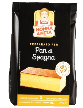 NONNA ANITA PREPARATO PER PAN DI SPAGNA 250 G - Gruppofarmastore.it