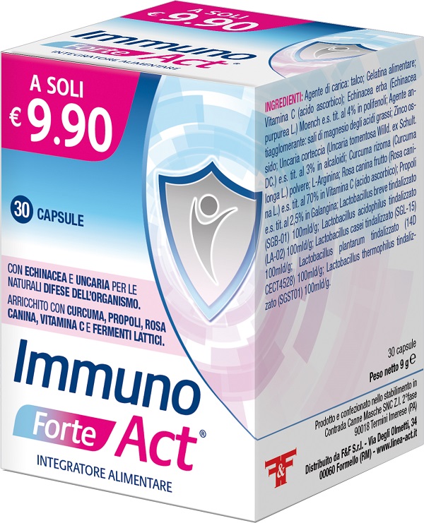 IMMUNO FORTE ACT 30 CAPSULE - Gruppofarmastore.it