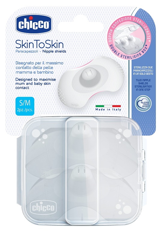 CHICCO PARACAPEZZOLI SILICONE SMALL - Gruppofarmastore.it
