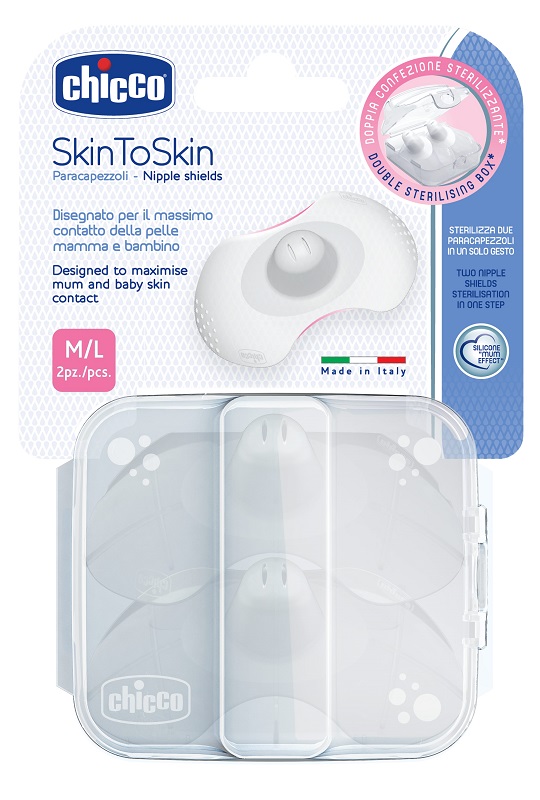 CHICCO PARACAPEZZOLI SILICONE LARGE - Gruppofarmastore.it