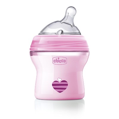 CHICCO BIBERON NATFEEL 0M+ 150 ML GIRL - Gruppofarmastore.it