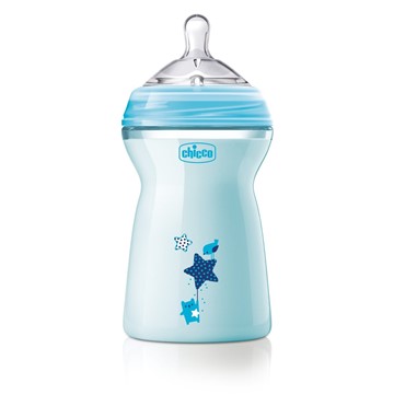 CHICCO BIBERON NATURAL FEELING 6 M+ BOY 330 ML - Gruppofarmastore.it