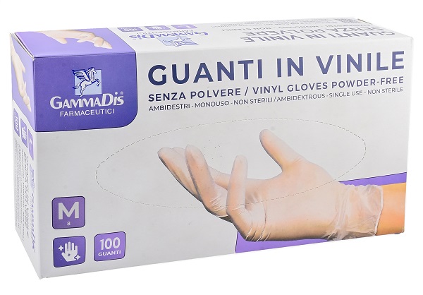 GUANTI VINILE SENZA POLVERE SMALL 100 PEZZI - Gruppofarmastore.it