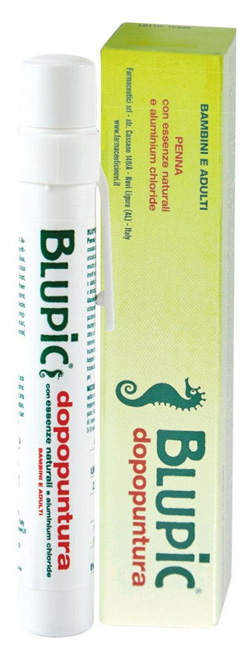 BLUPIC DOPOPUNTURA PENNA CON ESSENZE NATURALI E ALUMINIUM ASTUCCIO - Gruppofarmastore.it