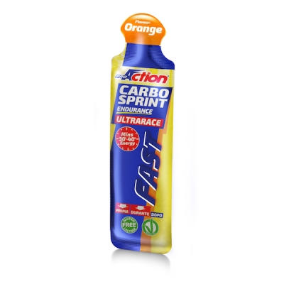 PROACTION CARBO SPRINT ULTRA RACE GEL ENERGETICO ALL'ARANCIA 60 ML - Gruppofarmastore.it