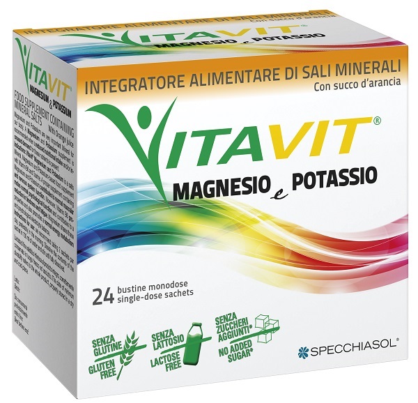 VITAVIT MAGNESIO POTASSIO 24 BUSTINE - Gruppofarmastore.it