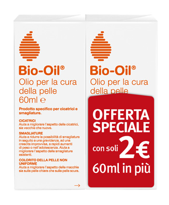 BIO-OIL OLIO PER LA CURA DELLA PELLE 2 X 60 ML - Gruppofarmastore.it
