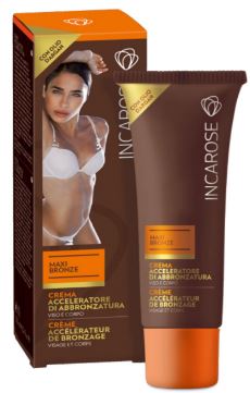 INCAROSE MAXI BRONZE CREMA ACCELERATORE DI ABBRONZATURA 125 ML - Gruppofarmastore.it