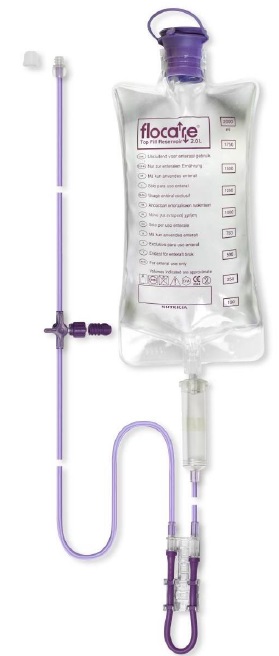 FLOCARE SACCA CON DEFLUSSORE DA 2,0 L POMPA INFINITY - Gruppofarmastore.it