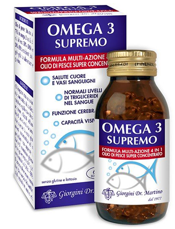 OMEGA 3 SUPREMO 60 SOFTGEL - Gruppofarmastore.it