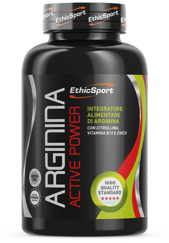 ETHICSPORT ARGININA ACTIVE POWER 90 COMPRESSE DA 1500 MG - Gruppofarmastore.it