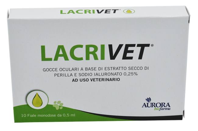 LACRIVET GOCCE OCULARI STRIP 10 FLACONCINI 0,5 ML - Gruppofarmastore.it