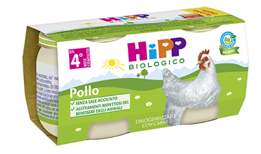 HIPP BIO HIPP BIO OMOGENEIZZATO POLLO 2X80 G - Gruppofarmastore.it