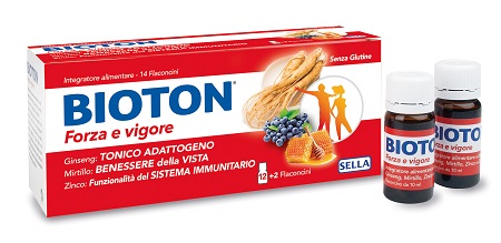 BIOTON GINSENG FORZA VIG 14 FLACONCINI - Gruppofarmastore.it
