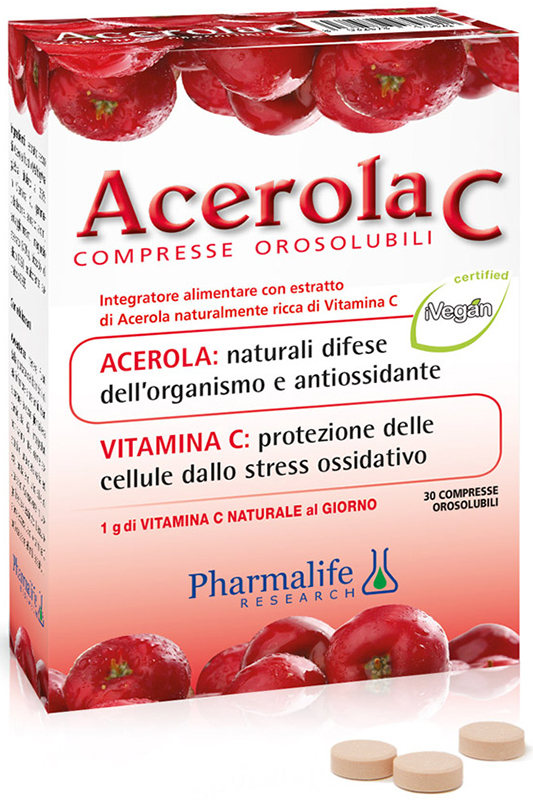 ACEROLA C 30 COMPRESSE OROSOLUBILI - Gruppofarmastore.it