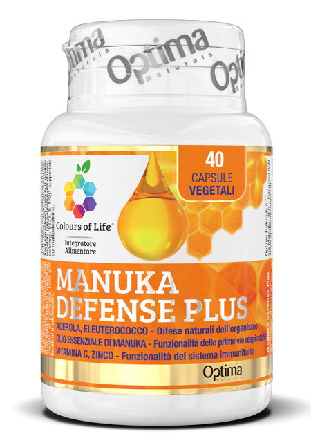 COLOURS OF LIFE MANUKA DEFENSE PLUS 40 CAPSULE VEGETALI 495 MG - Gruppofarmastore.it