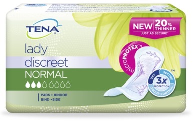 PANNOLONE SAGOMATO TENA DISCREET NORMAL 12 PEZZI - Gruppofarmastore.it