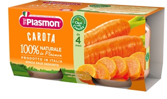 PLASMON OMOGENEIZZATO CAROTA 2 X 80 G - Gruppofarmastore.it