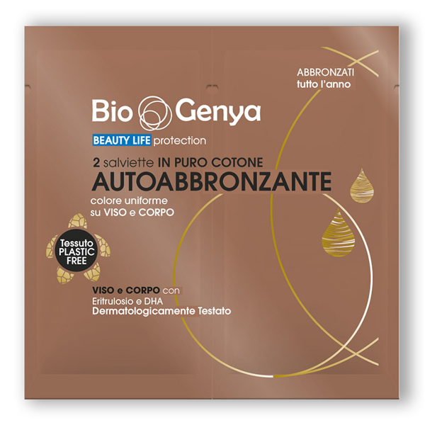 BIOGENYA AUTOABBRONZANTE 2 SALVIETTE - Gruppofarmastore.it