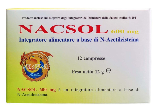 NACSOL 12 COMPRESSE - Gruppofarmastore.it