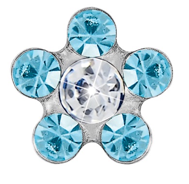 FIORE 6MM ACQUAMARINA/PUNTO CR - Gruppofarmastore.it