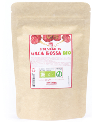 MACA ROSSA POLVERE BIO 200 G - Gruppofarmastore.it