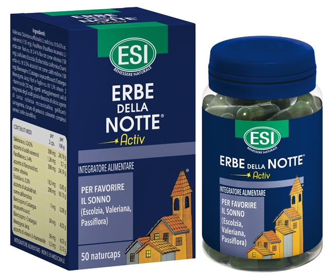 ESI ERBE DELLA NOTTE ACTIV 50 CAPSULE - Gruppofarmastore.it