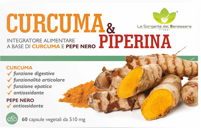 CURCUMA PIPERINA 60 CAPSULE - Gruppofarmastore.it