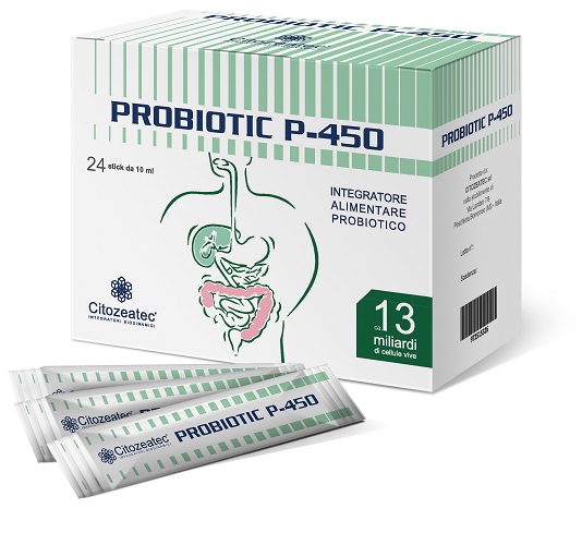 PROBIOTIC P-450 24 STICK MONODOSE 10 ML - Gruppofarmastore.it