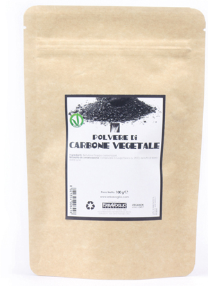CARBONE VEGETALE POLVERE 100 G - Gruppofarmastore.it