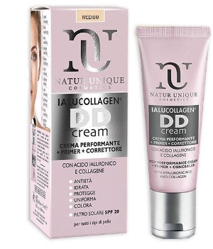NATUR UNIQUE DD CREAM MEDIUM 40 ML + CORRETTORE 2 ML - Gruppofarmastore.it