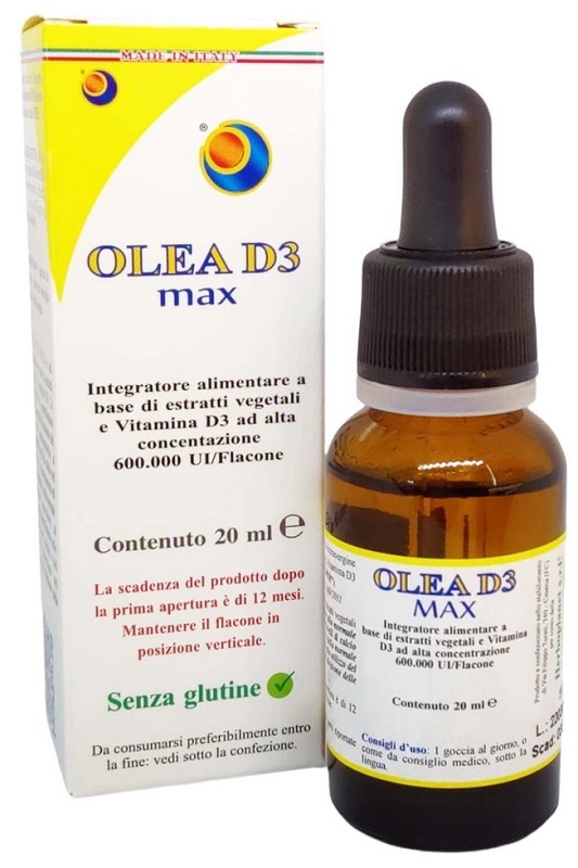 OLEA D3 MAX GOCCE 20 ML - Gruppofarmastore.it