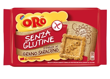 ORO SAIWA SENZA GLUTINE GRANO SARACENO 6 X 40 G - Gruppofarmastore.it