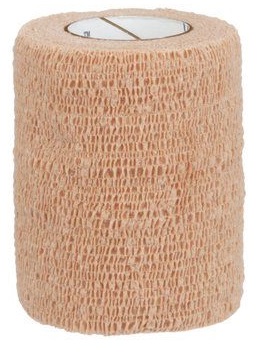 BENDA ELASTICA COMPRESSIVA AUTOADESIVA COBAN 7,5X200CM IN ESTENSIONE 7,5X450CM COLORE CARNE - Gruppofarmastore.it