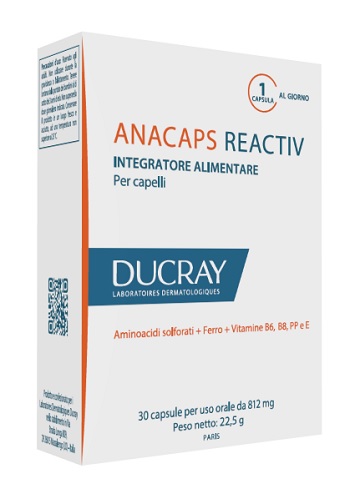 ANACAPS REACTIV DUCRAY 30 CAPSULE 2017 - Gruppofarmastore.it