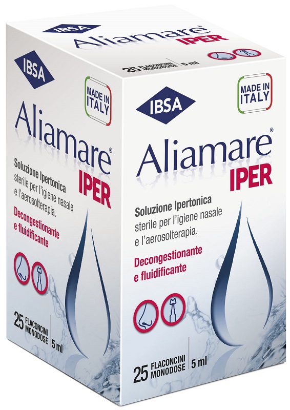 ALIAMARE 25 FLACONCINI IPERTONICI DA 5 ML - Gruppofarmastore.it