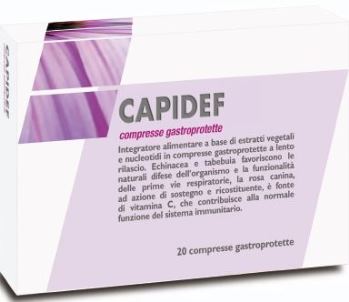 CAPIDEF 20 COMPRESSE GASTROPROTETTE - Gruppofarmastore.it
