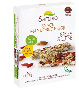 MONOPORZIONE MANDORLE GOJI 20 G - Gruppofarmastore.it