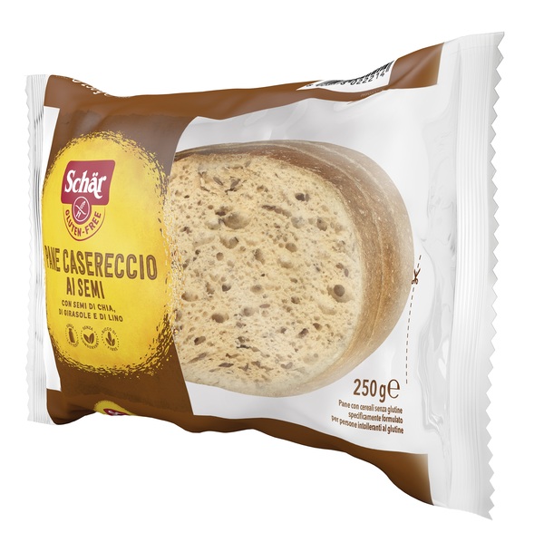 SCHAR PANE CASERECCIO AI SEMI SENZA LATTOSIO 250 G - Gruppofarmastore.it