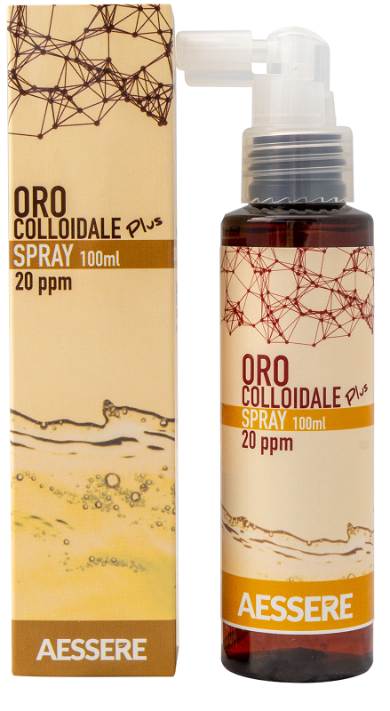 ORO COLLOIDALE PLUS SPRAY 20PPM 100 ML - Gruppofarmastore.it