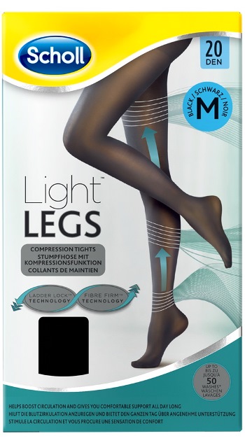 SCHOLL LIGHTLEGS 20 DENARI TAGLIA M COLORE NERO 1 PAIO - Gruppofarmastore.it