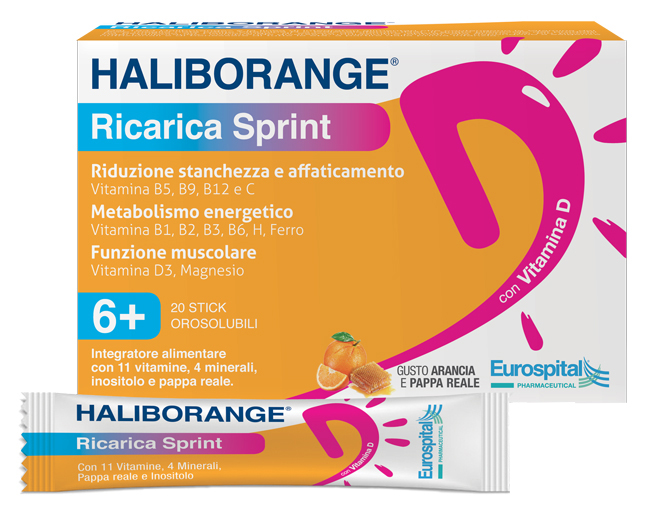 HALIBORANGE RICARICA SPRINT 20 STICK PACK 2 G - Gruppofarmastore.it