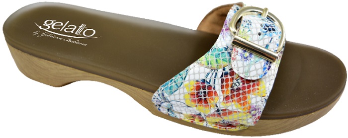 ZOCCOLO SOLE MIO GARDEN WHITE CON PLANTARE IN GEL 39-40 - Gruppofarmastore.it