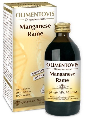 MANGANESE RAME OLIMENTOVIS 200 ML - Gruppofarmastore.it