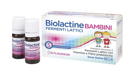 BIOLACTINE BAMBINI 10 FLACONCINI 8 ML - Gruppofarmastore.it